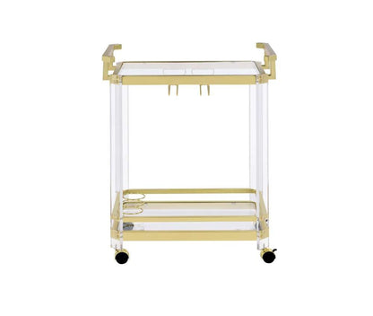 Steve Silver - Aerin Server Cart w/Casters - AE100CAS veiw 1