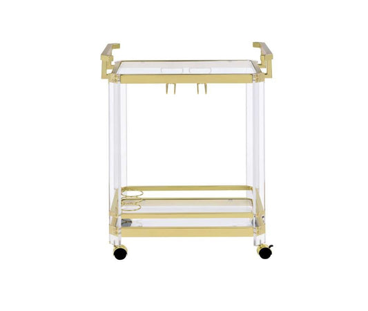 Steve Silver - Aerin Server Cart w/Casters - AE100CAS veiw 1