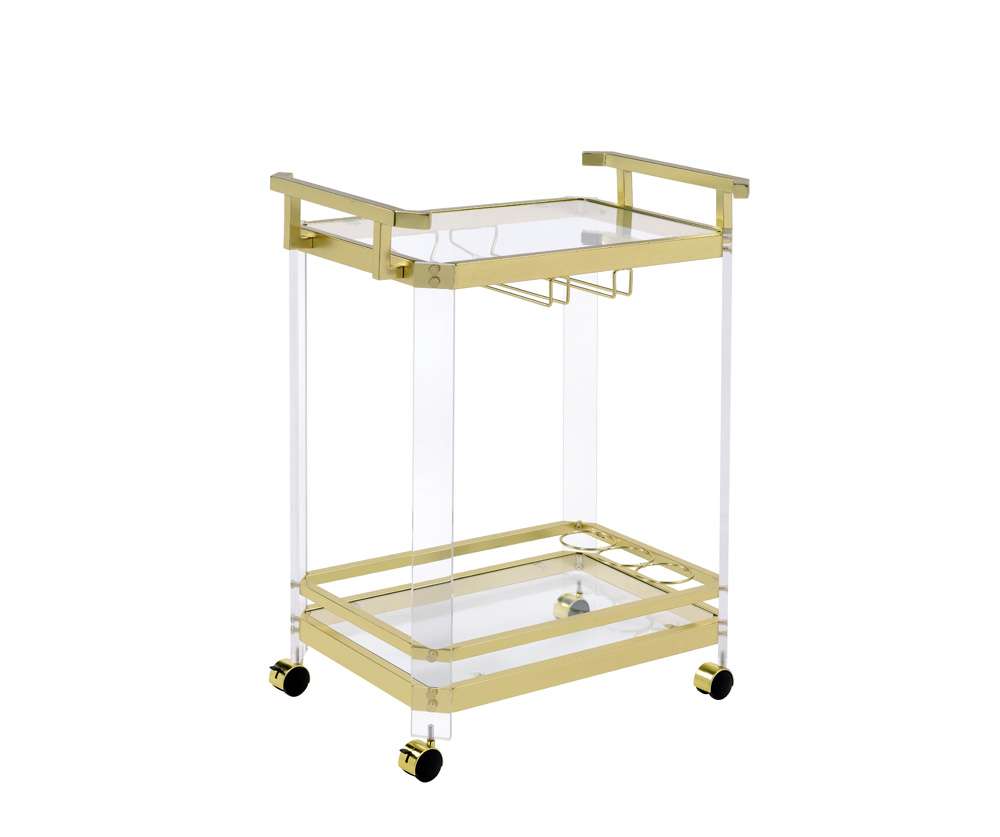 Steve Silver - Aerin Server Cart w/Casters - AE100CAS veiw 2