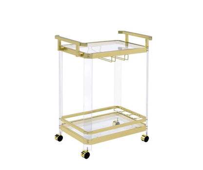 Steve Silver - Aerin Server Cart w/Casters - AE100CAS veiw 2