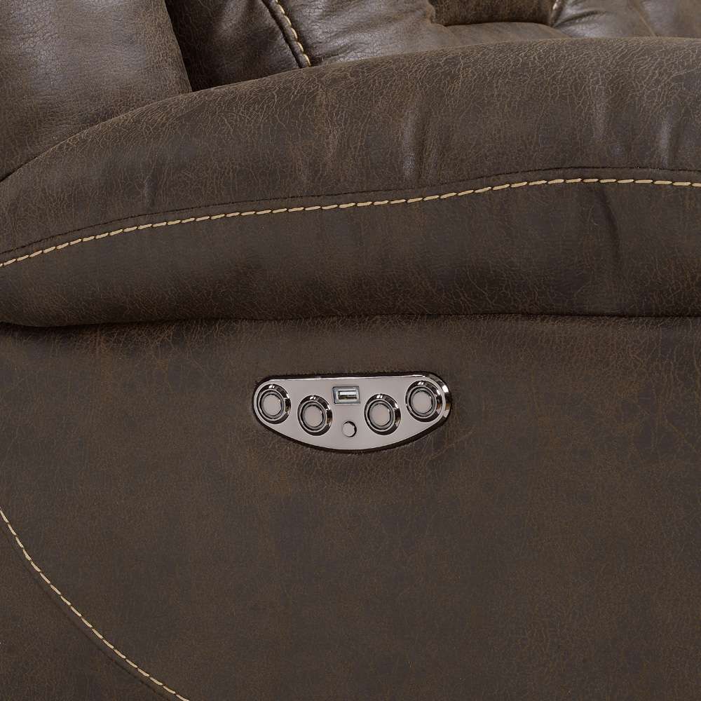 Steve Silver - Aria 2pc Sofa-Loveseat, Brown - AA950-2PC-B veiw 3