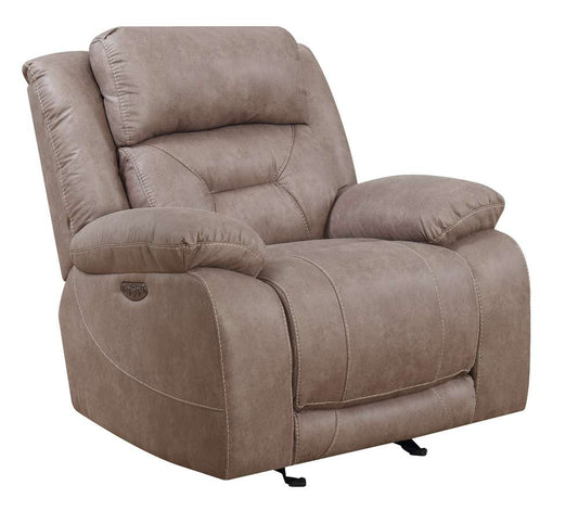 Steve Silver - Aria Power Recliner Sand - AA950CS veiw 1