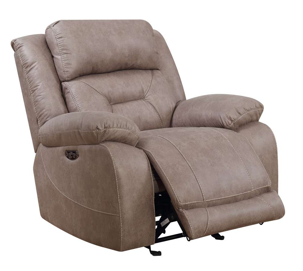 Steve Silver - Aria Power Recliner Sand - AA950CS veiw 3