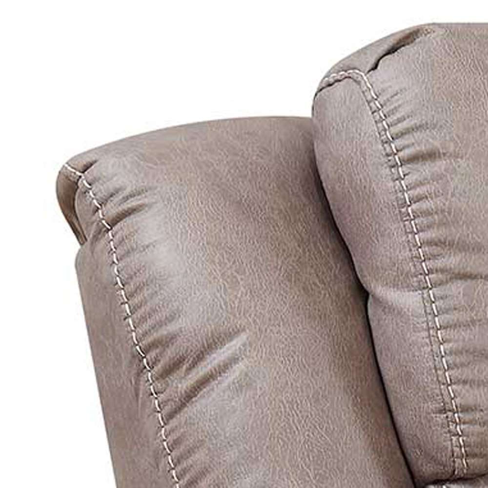 Steve Silver - Aria Power Recliner Sand - AA950CS veiw 5