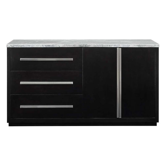 Steve Silver - Camila Gray Marble Top Server - CM660SVG veiw 1