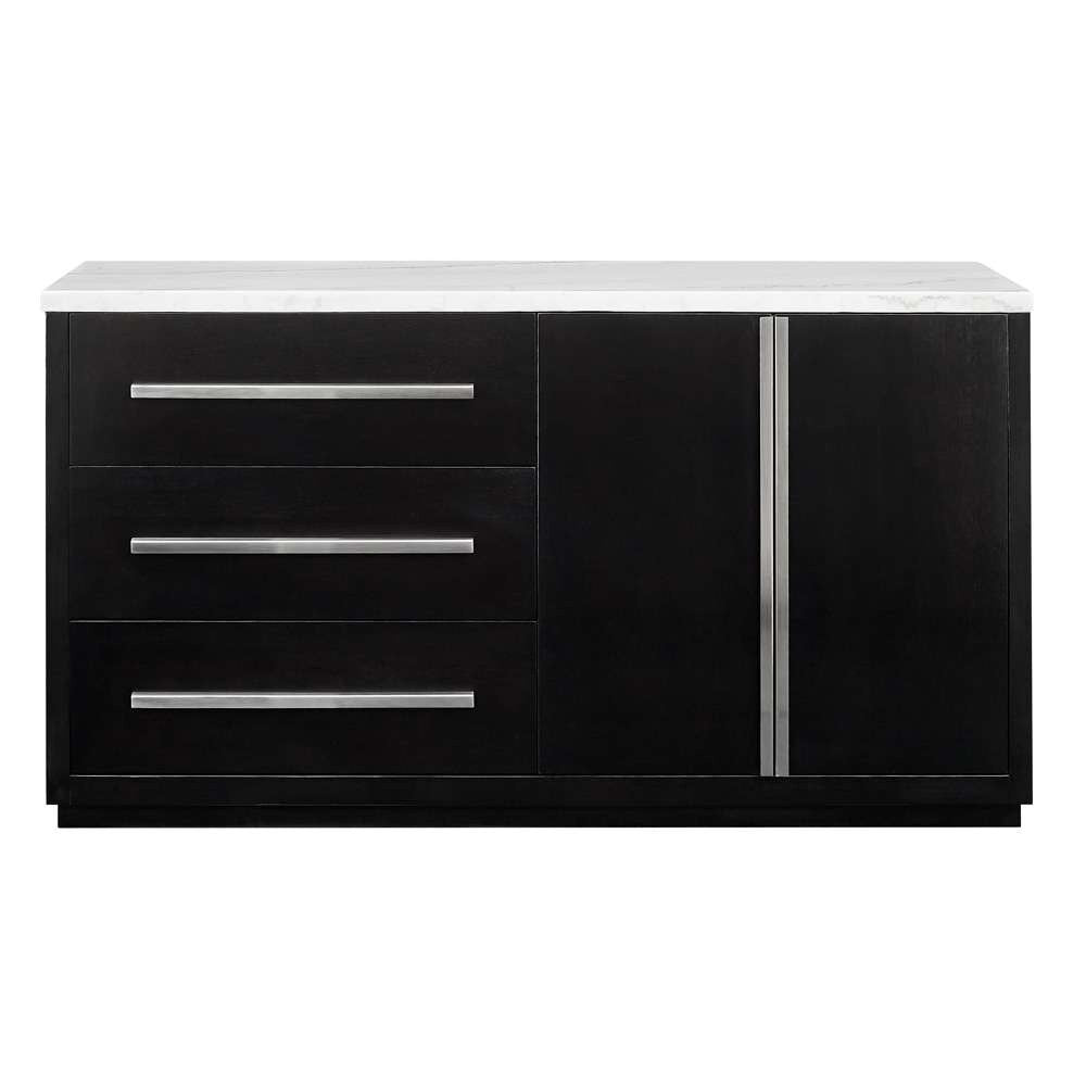 Steve Silver - Camila White Marble Server - CM660SV veiw 1