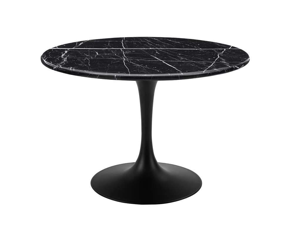 Steve Silver - Colfax Black Marquina Marble Dining Table - CF450KDBMT veiw 1