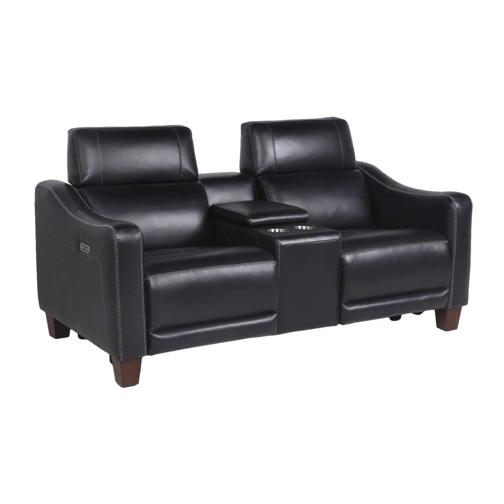 Steve Silver - Giorno Power Console Loveseat - GI850CLB veiw 2
