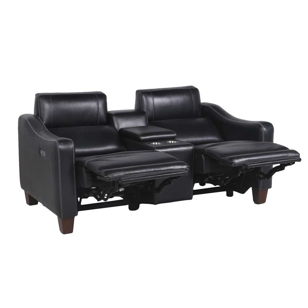 Steve Silver - Giorno Power Console Loveseat - GI850CLB veiw 3