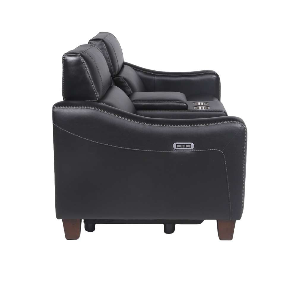 Steve Silver - Giorno Power Console Loveseat - GI850CLB veiw 4