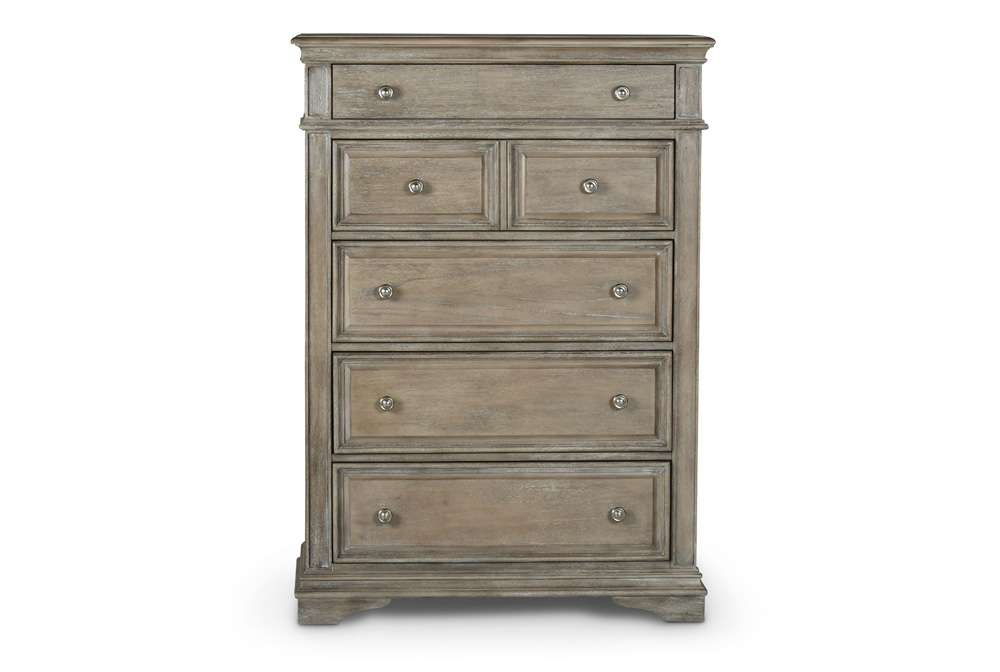 Steve Silver - Highland Park Chest - Waxed Driftwood - HP900CTD veiw 1