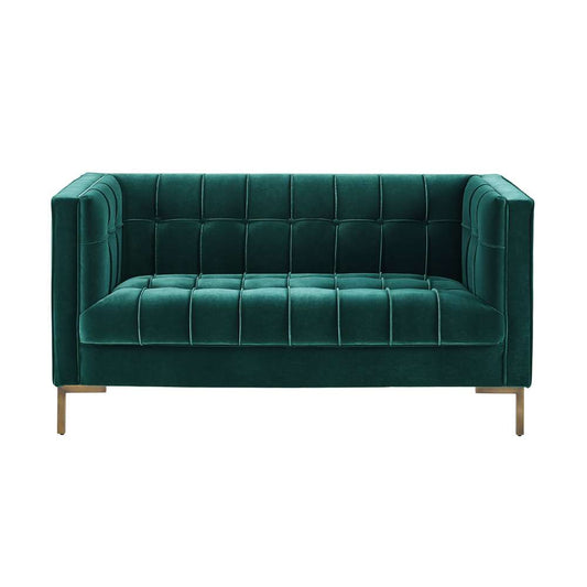 Steve Silver - Isaac Green Velvet Loveseat - IC100LGN veiw 1
