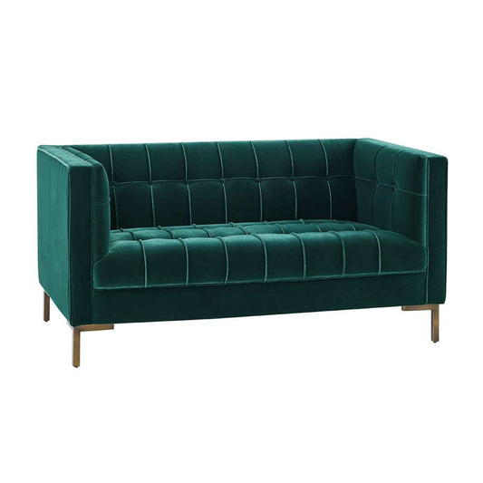 Steve Silver - Isaac Green Velvet Loveseat - IC100LGN veiw 2