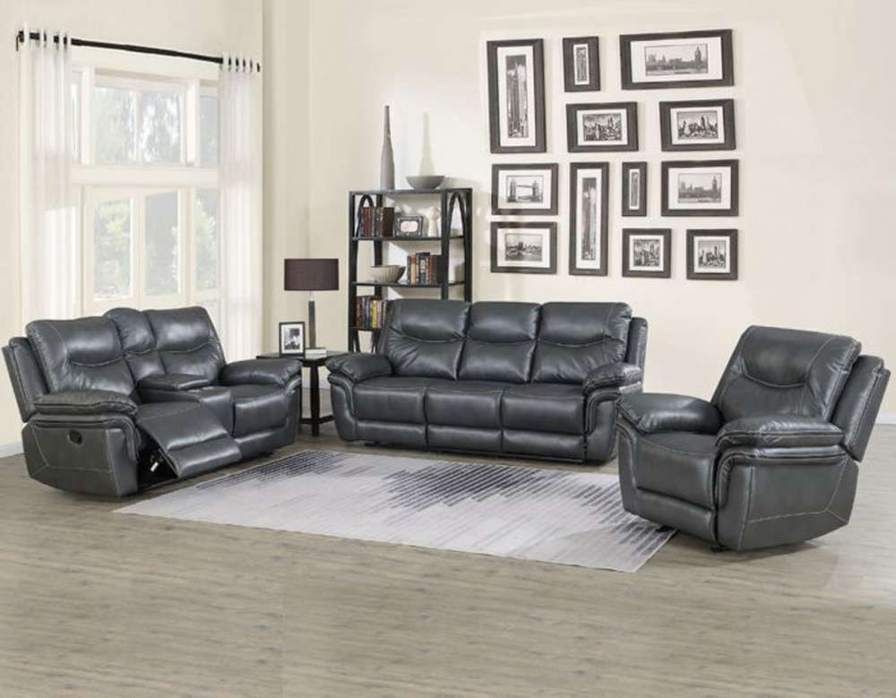 Steve Silver - Isabella Sofa, Loveseat and Chair Grey - IS850G3PC veiw 1