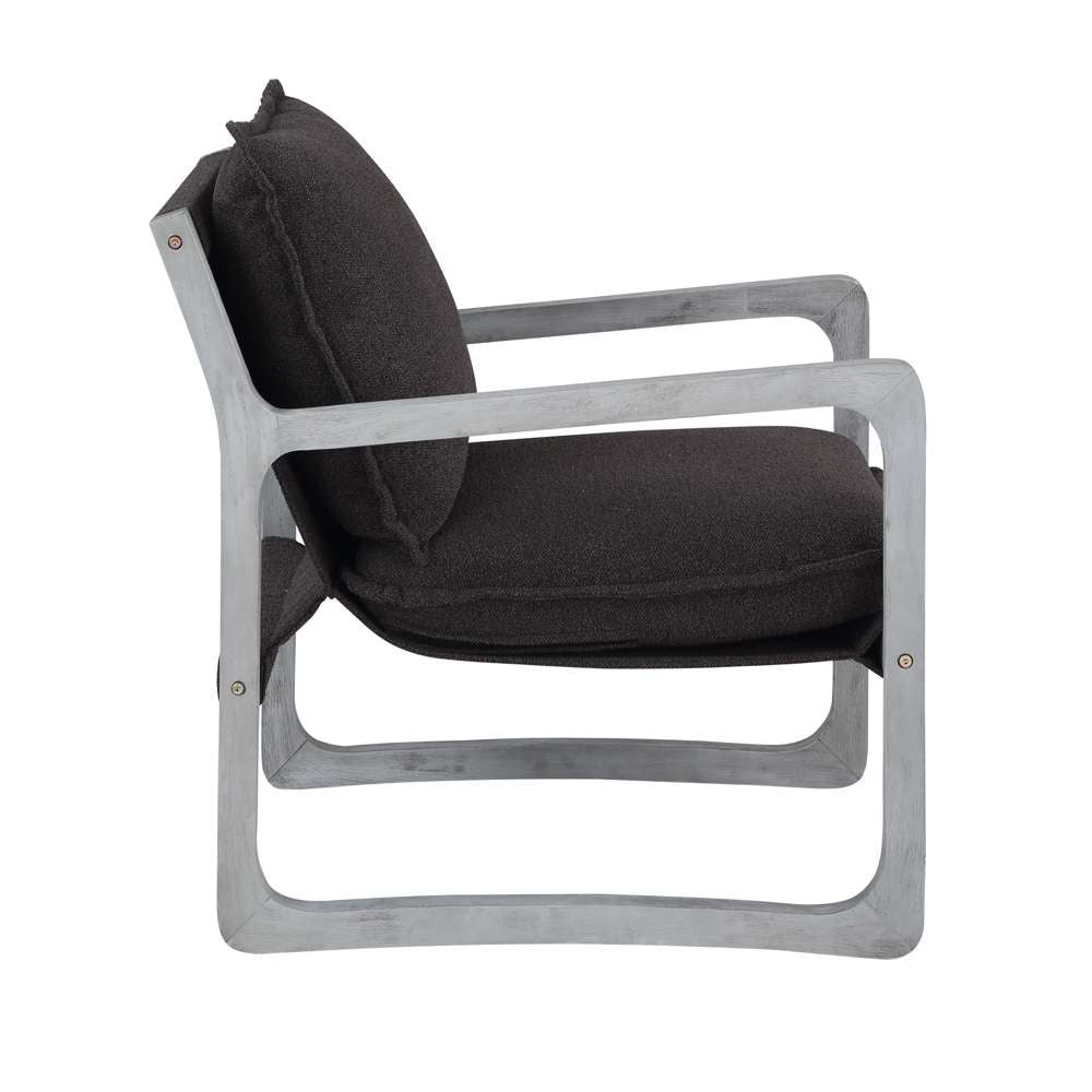 Steve Silver - Kai Upholstered Accent Chair - Black - (Set of 2) - KAI850ACB veiw 3