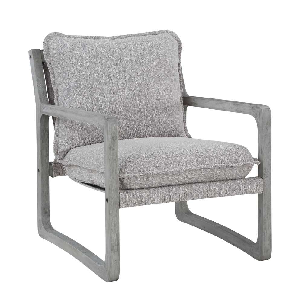 Steve Silver - Kai Upholstered Accent Chair - Gray - (Set of 2) - KAI850ACG veiw 2