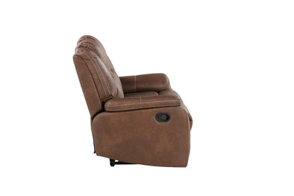Steve Silver - Katrine 2PC Manual Sofa & Loveseat - Brown - KT800B2PC veiw 3