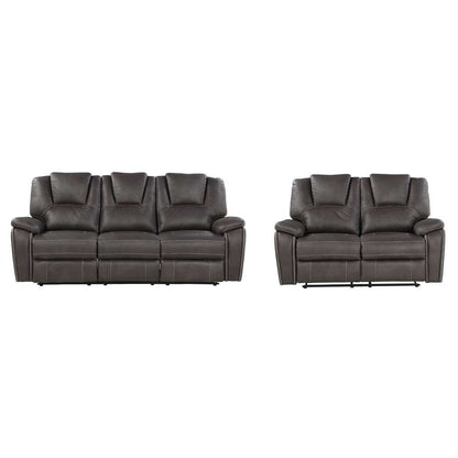 Steve Silver - Katrine Charcoal Manual Sofa-Loveseat Set - KT800C2PC veiw 1