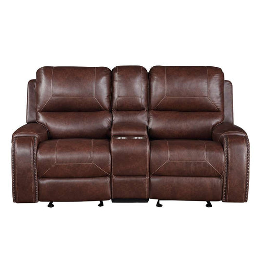 Steve Silver - Keily Brown Manual Console Loveseat - KE800CL veiw 1
