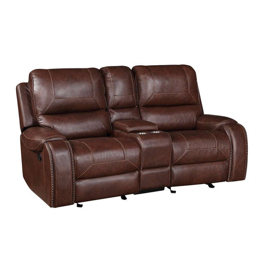Steve Silver - Keily Brown Manual Console Loveseat - KE800CL veiw 2