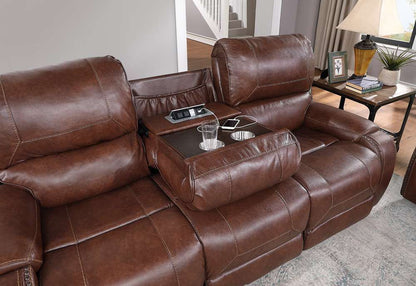 Steve Silver - Keily Brown Manual Console Loveseat - KE800CL veiw 5