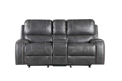 Steve Silver - Keily Gray Manual Console Loveseat - KE800CLG veiw 1