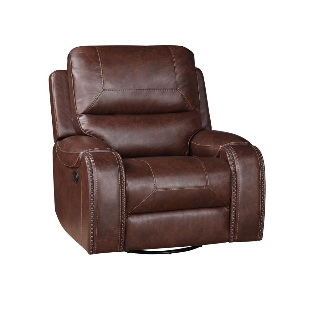 Steve Silver - Keily Manual Swivel Glider Recliner, Brown - KE800C veiw 2