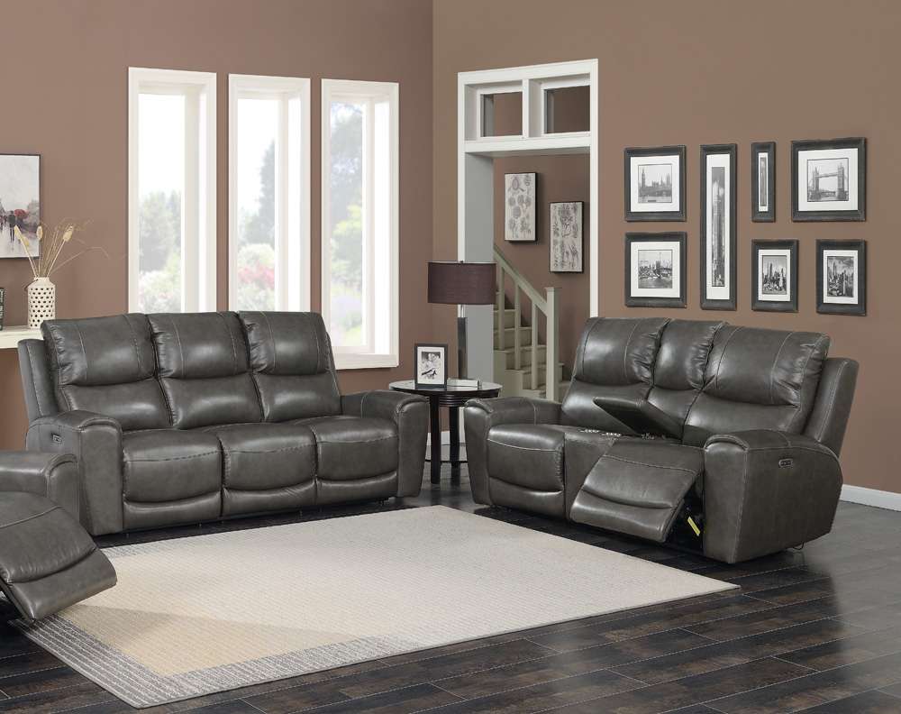 Steve Silver - Laurel 2pc Power Reclining Set Grey - LL950G2PC veiw 1