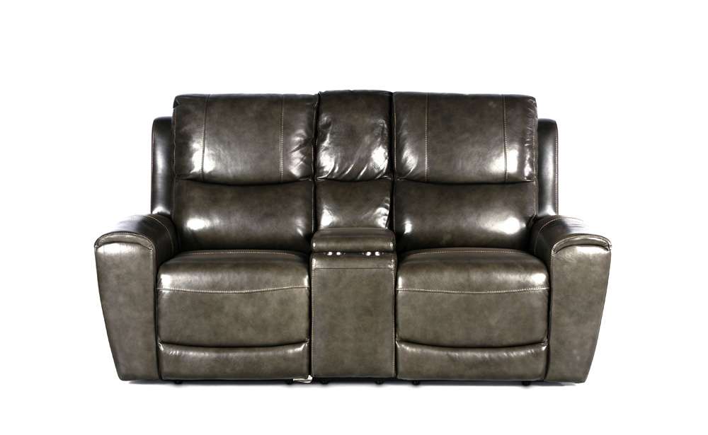 Steve Silver - Laurel Power Console Loveseat -Grey - LL950CLG veiw 1