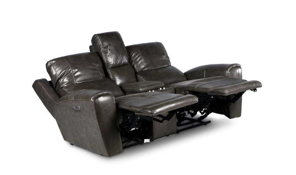 Steve Silver - Laurel Power Console Loveseat -Grey - LL950CLG veiw 3