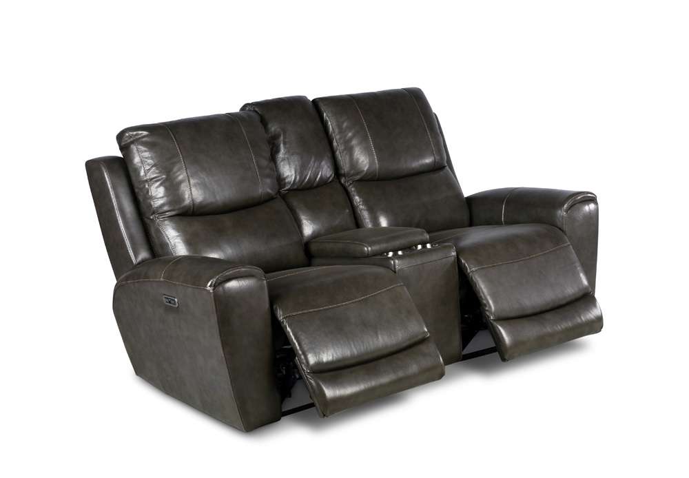 Steve Silver - Laurel Power Console Loveseat -Grey - LL950CLG veiw 4