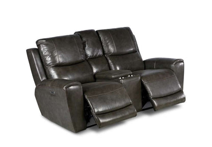 Steve Silver - Laurel Power Console Loveseat -Grey - LL950CLG veiw 4