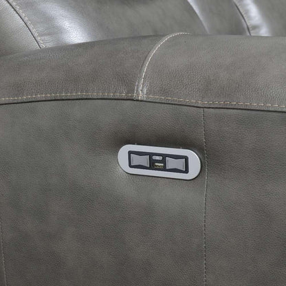 Steve Silver - Laurel Power Console Loveseat -Grey - LL950CLG veiw 5