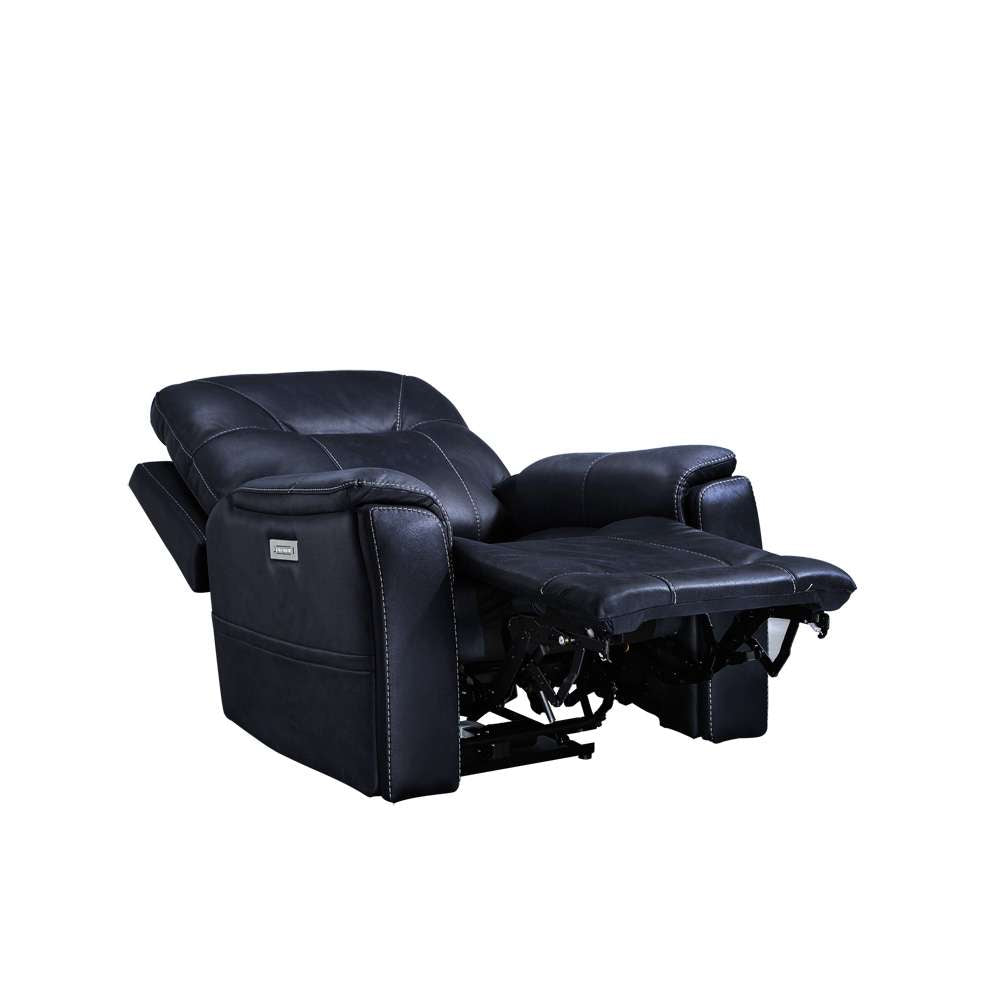 Steve Silver - Lexington Power Media Recliner - Ocean Blue - LX850CO veiw 3