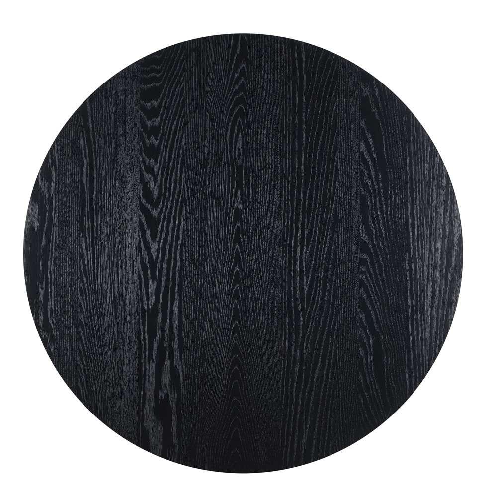 Steve Silver - Molly 48-inch Round Dining Table - Black - MY4848TK veiw 4