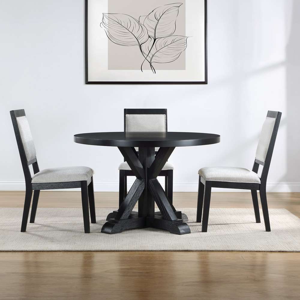 Steve Silver - Molly Black 5pc Dining Set - MY4848-D5PC-K veiw 1