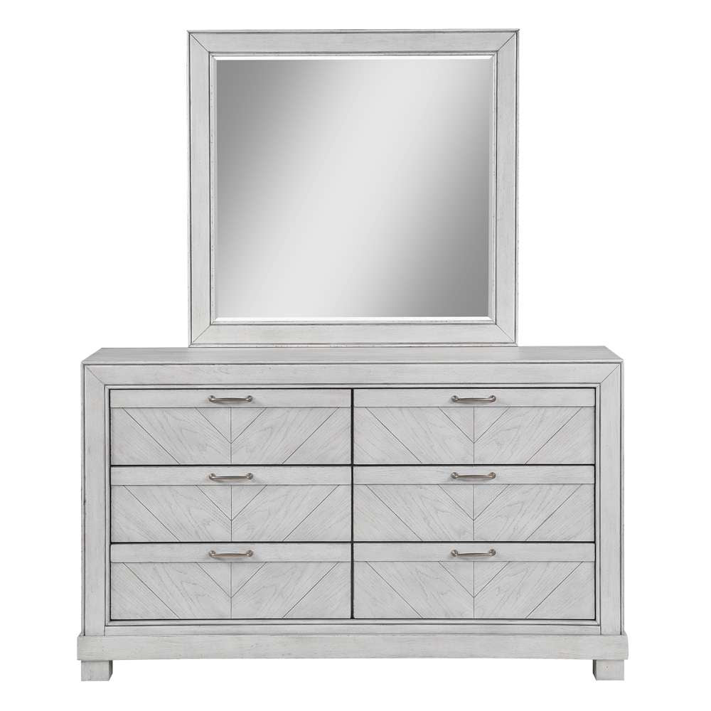Steve Silver - Montana Dresser and Mirror - Sand - MON900-DRMR-S veiw 1