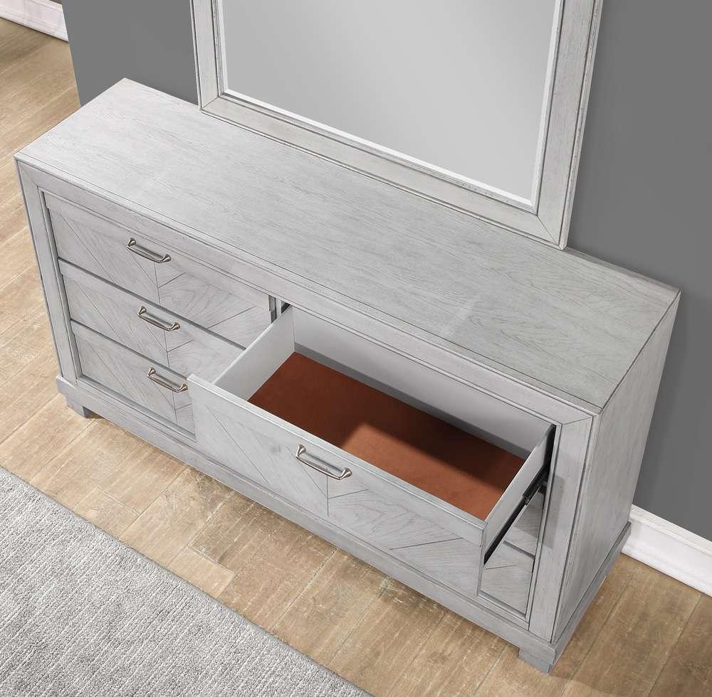 Steve Silver - Montana Dresser and Mirror - Sand - MON900-DRMR-S veiw 5