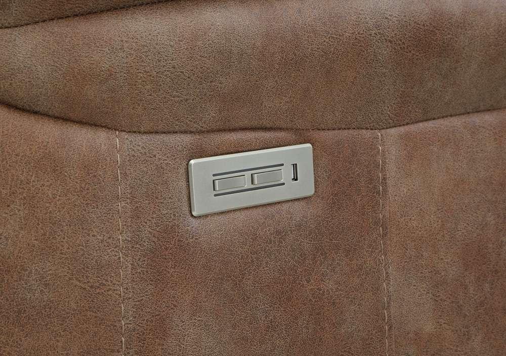 Steve Silver - Morrison Dual-Power Recliner Chair, Camel - MOR950CC veiw 5