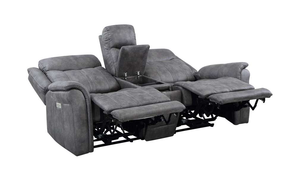 Steve Silver - Morrison Power Console Loveseat - MOR950CLS veiw 4