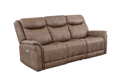 Steve Silver - Morrison Dual-Power Reclining Sofa, Camel - MOR950SC veiw 2