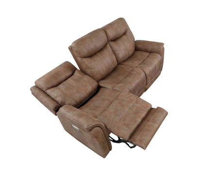 Steve Silver - Morrison Dual-Power Reclining Sofa, Camel - MOR950SC veiw 5
