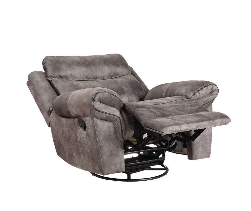Steve Silver - Nashville Glider Recliner Grey - NH850RG veiw 3