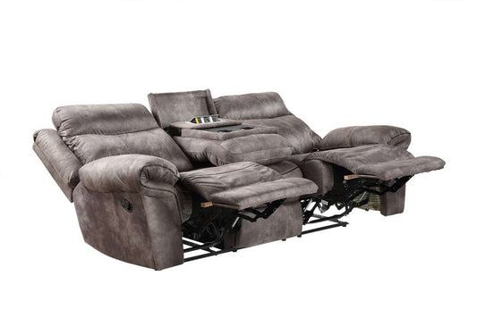 Steve Silver - Nashville Reclining Sofa Grey  - NH850SG veiw 2