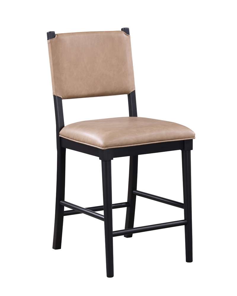 Steve Silver - Oslo 24-inch Counter Stool - Midnight - (Set of 2) - OLS500KCC veiw 2