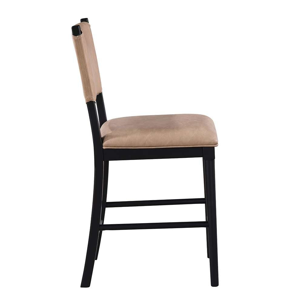 Steve Silver - Oslo 24-inch Counter Stool - Midnight - (Set of 2) - OLS500KCC veiw 3