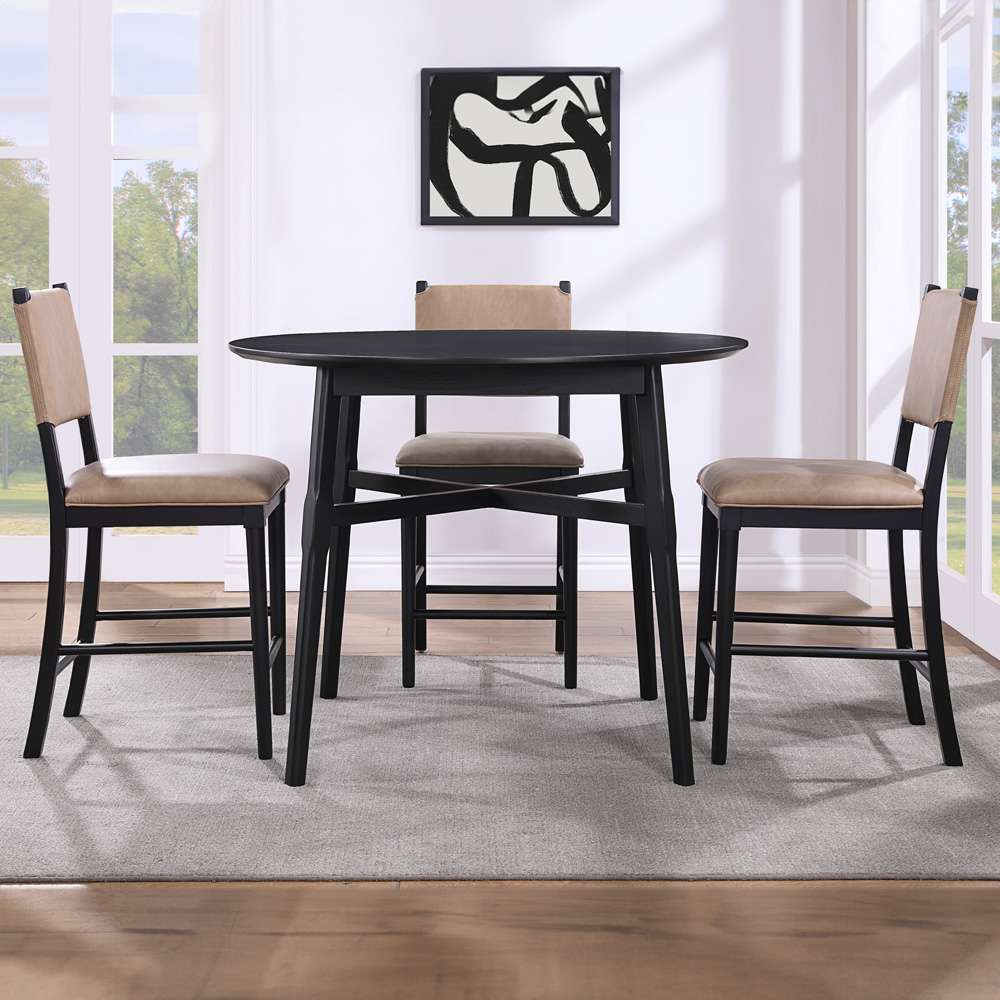 Steve Silver - Oslo 46-inch Round Counter Table - OLS500KPT veiw 5