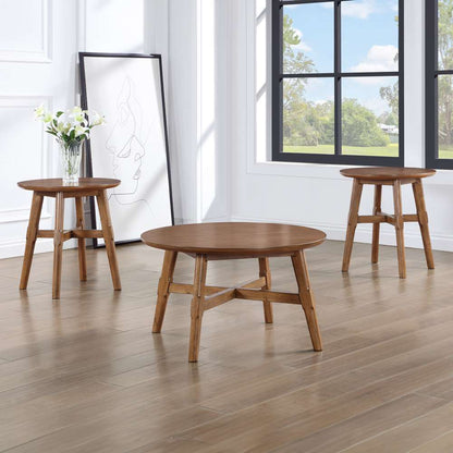 Steve Silver - Oslo Coffee Table, Brown - OLS100CN veiw 4