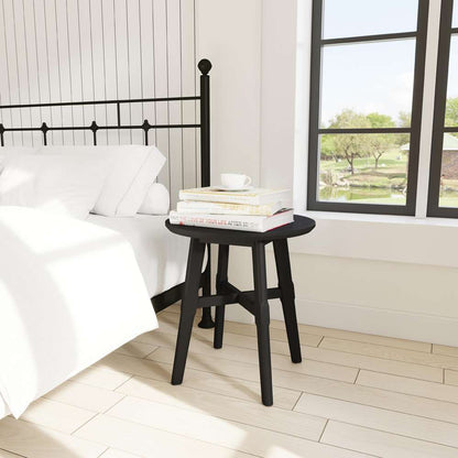 Steve Silver - Oslo End Table, Black - OLS100EK veiw 4