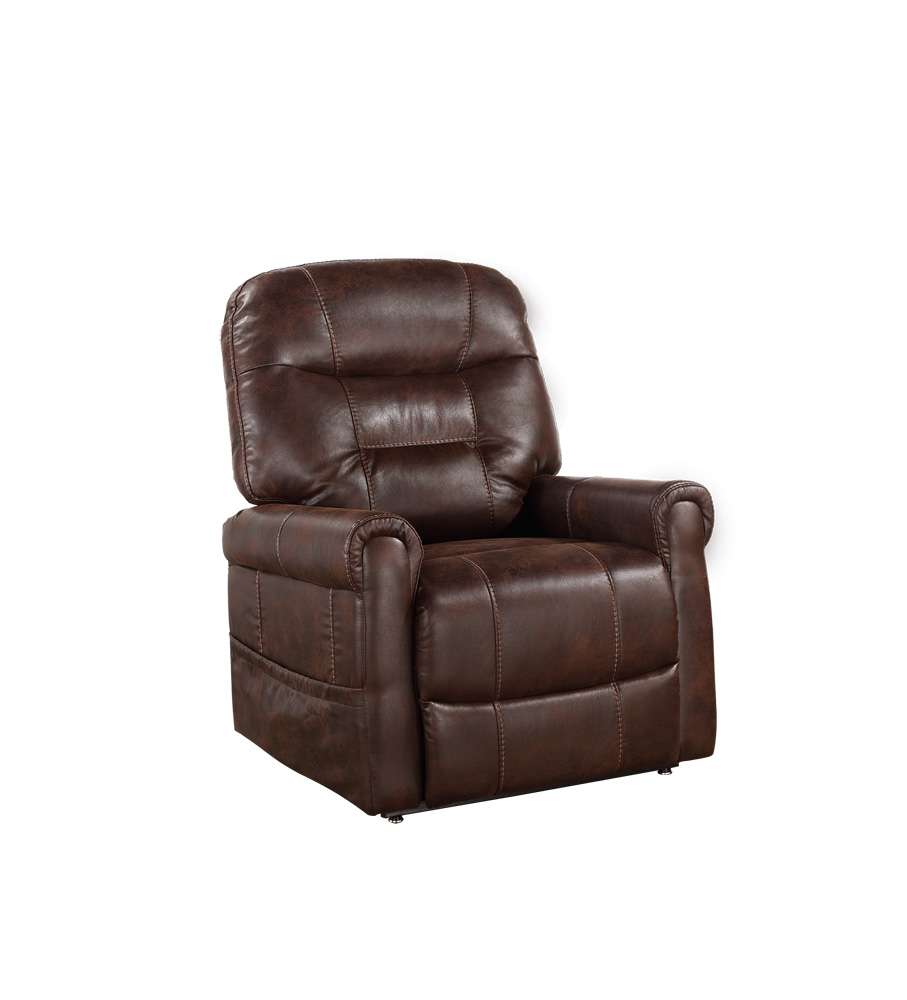 Steve Silver - Ottawa Power Lift Chair w/ Heat - Walnut - TT850CW veiw 2